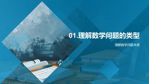 数学题解策略教学PPT模板