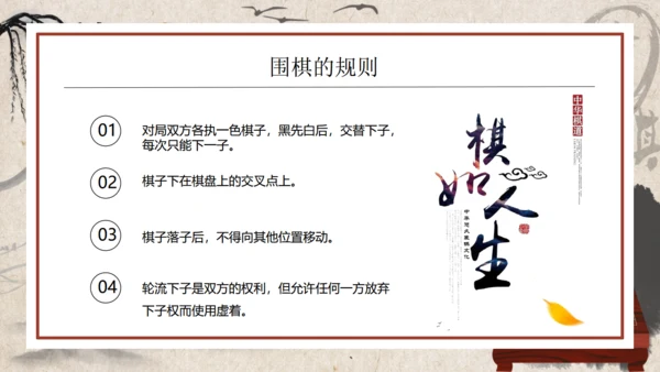 围棋入门知识介绍通用PPT模板