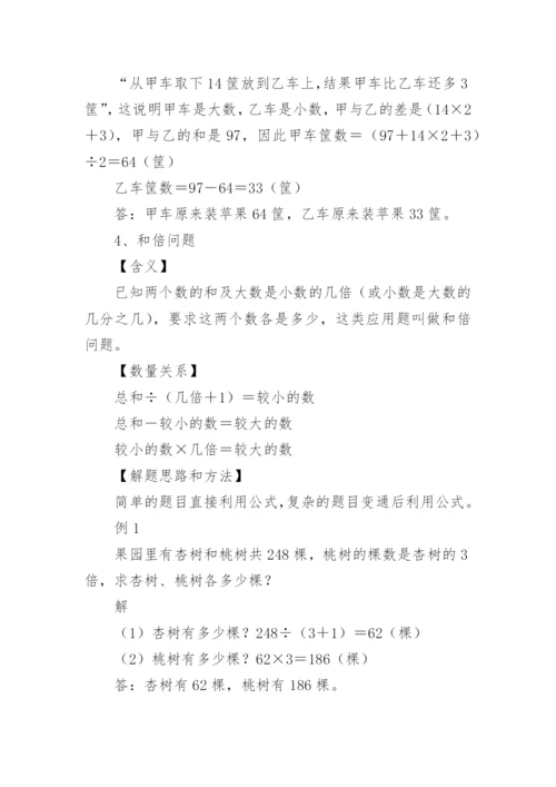 小学应用题宝典整理归纳.docx