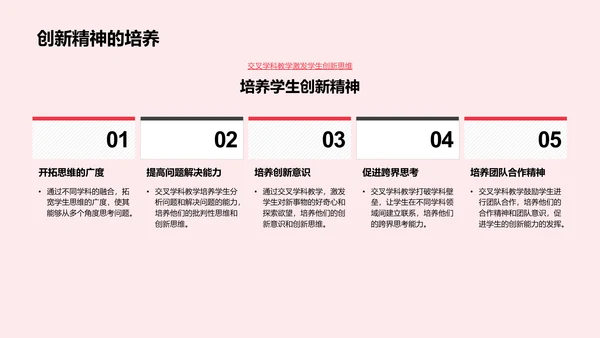 交叉学科教学法PPT模板