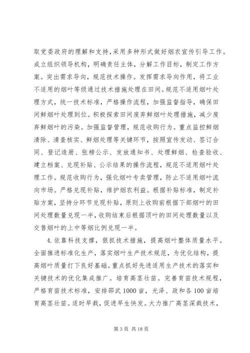 市烟草专卖局年度工作计划.docx