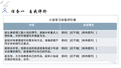 【教学评一体化】第四单元 走进小说世界，倾听少年成长 整体教学课件-【大单元教学】统编版语文九年级上