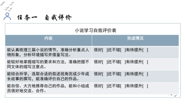 【教学评一体化】第四单元 走进小说世界，倾听少年成长 整体教学课件-【大单元教学】统编版语文九年级上