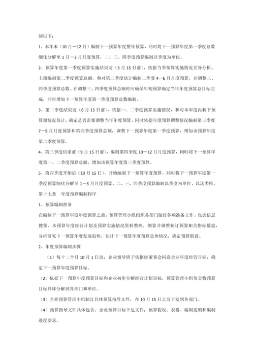 制造型企业专项预算管理核心制度.docx