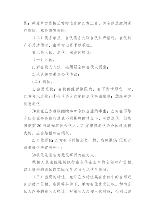合伙人合伙协议书.docx
