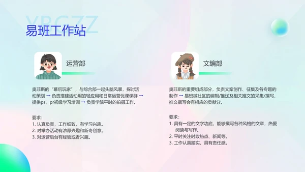 绿色渐变风社团招新PPT套装
