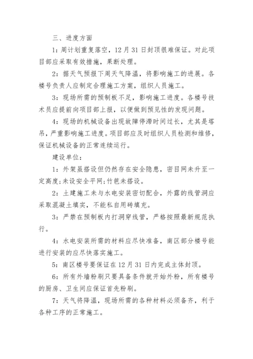2023监理例会会议纪要范文_1.docx
