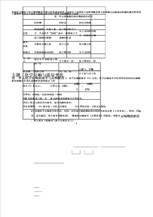 人教化学必修2知识点归纳总结文档