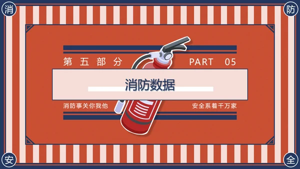 消防安全主题班会灭火器PPT模版