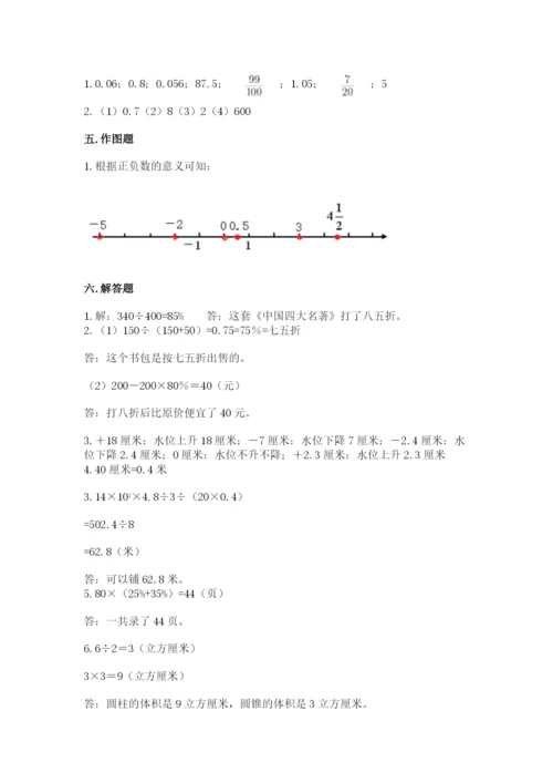 小升初数学期末测试卷附答案【培优a卷】.docx