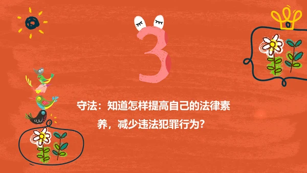 小学生法制教育知识PPT小天使课件