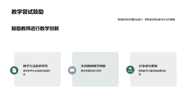 探索新教学法