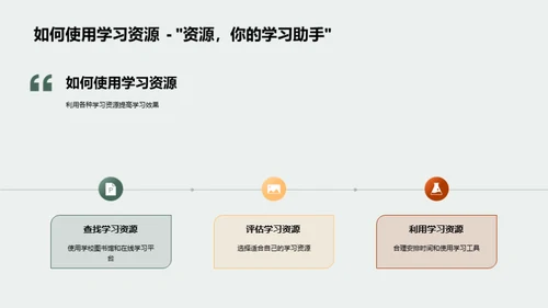 掌握初一学习策略