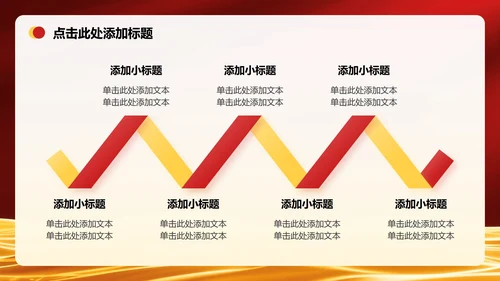 红色党政风中央八项规定党课专题PPT模板