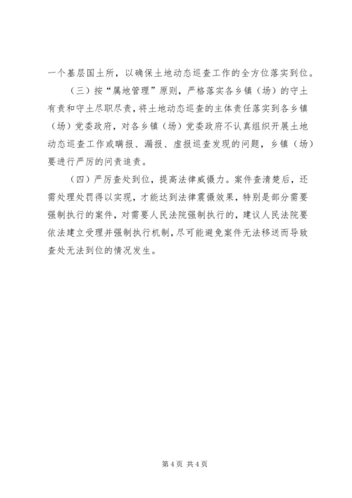 国土执法问题大调研报告.docx