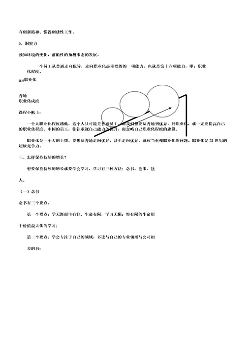 一流员工一流企业