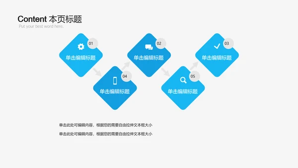 蓝色简约大方医药公司药品ppt动态模板