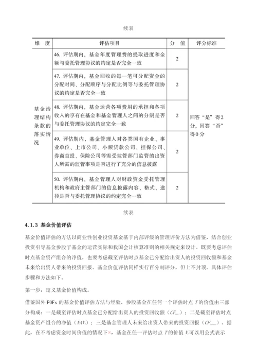 参股基金管理评价体系设计.docx