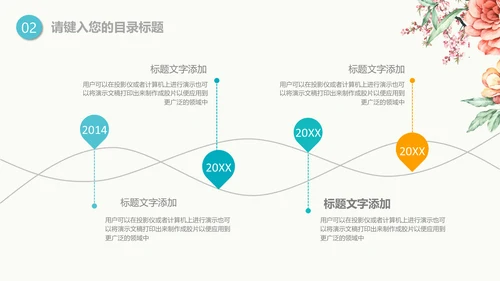 梦想的诗和远方小河文学答辩通用PPT模版