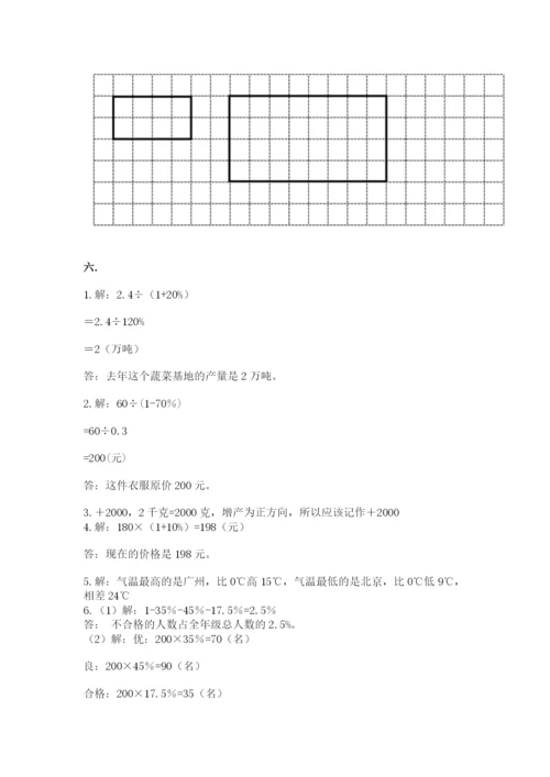 河南省平顶山市六年级下册数学期末考试试卷附答案（巩固）.docx