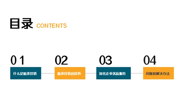 互联网精准营销方案通用PPT模板