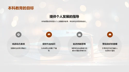 本科教育演变与展望
