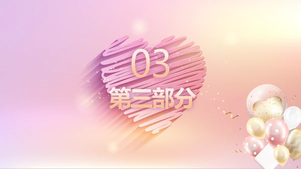 宝宝2周岁生日快乐派对纪念册PPT