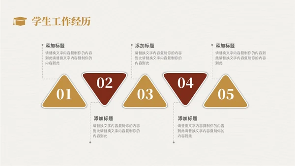 复古简约风研究生复试汇报个人简历自我介绍述职报告ppt模板