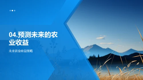 农业收益全面分析