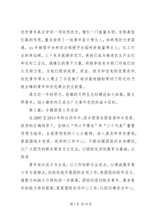 乡镇团委终总结.docx