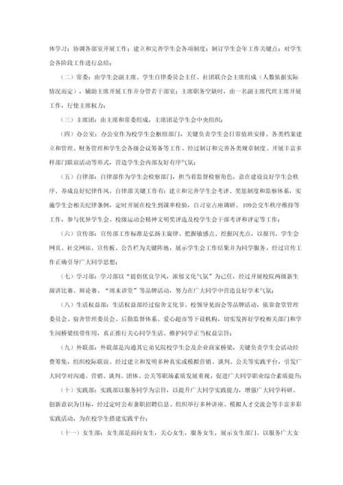 大学学生会工作指导手册模板.docx
