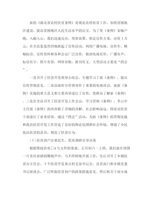 精编之精准扶贫上半年个人工作总结范文.docx