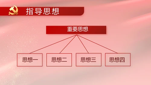 红色党风廉政建设教育年年终总结PPT