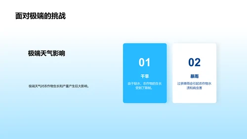 小暑气候农作物指南PPT模板