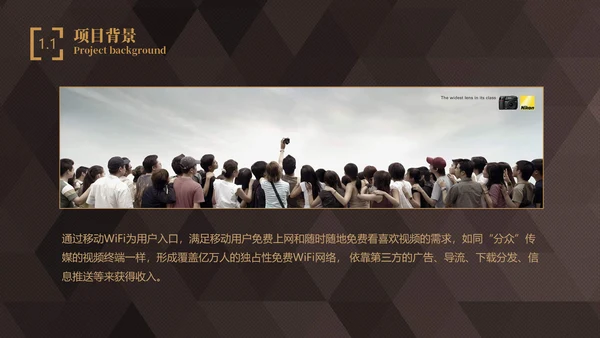 轻奢质感商业项目计划书通用PPT模板