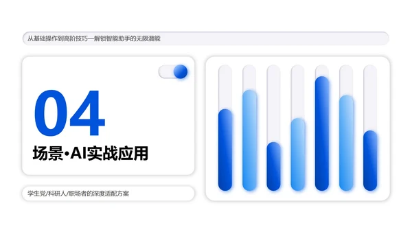 白色微质感简约风Deepseek使用攻略PPT模板
