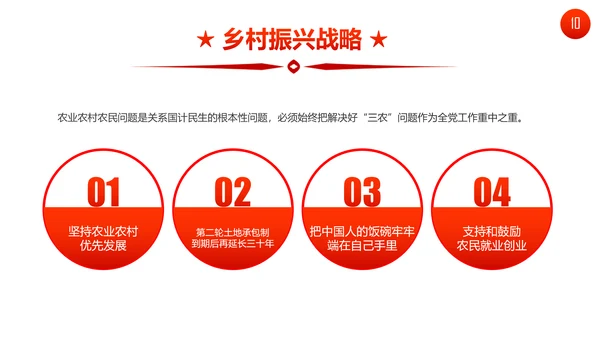 聚焦十九大19个新提法新概念解读PPT模板