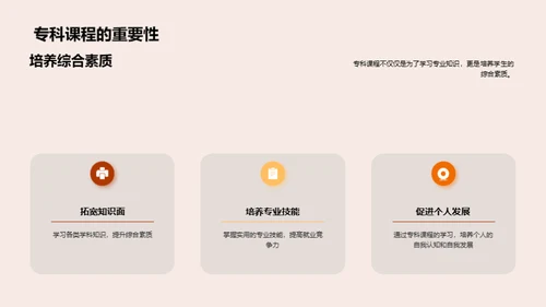 精通专科学习之路