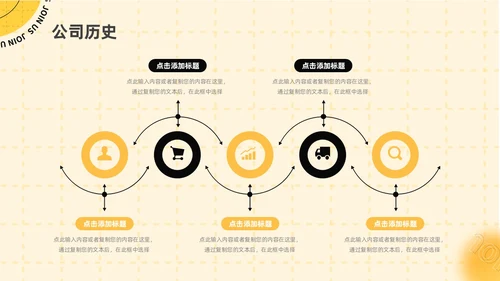 黄色黑色弥散风企业招聘ppt模板