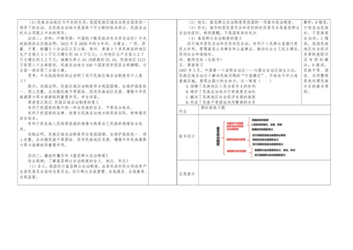 5.2 基本政治制度（民族区域自治制度、基层群众自治制度）第2课时
