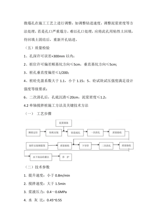 基坑排桩支护及开挖综合标准施工专业方案.docx