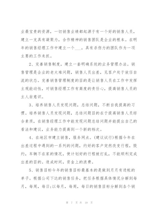 销售经理个人总结5篇.docx