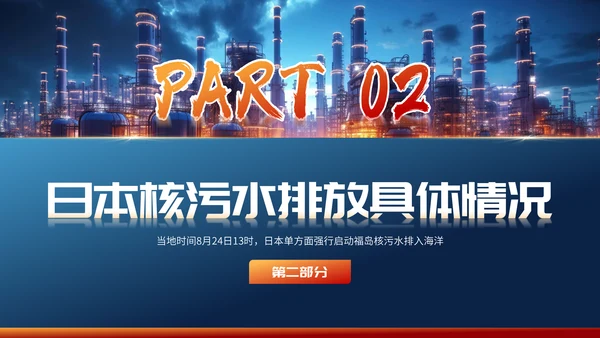 曰本福岛核污水排海专题科普通用PPT模板