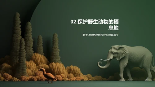 保护野生动物
