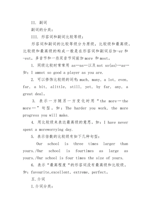 初中英语五种语法知识点总结.docx