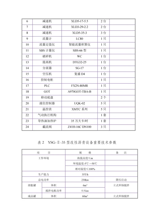 SBS改性沥青供货专题方案.docx