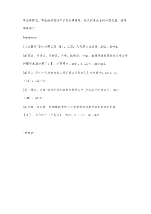 脊柱骨折患者经皮椎弓根钉微创手术治疗的护理观察.docx