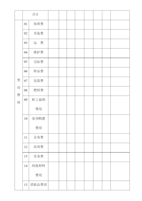 行政管理常用表格大全.docx