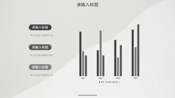 白色极简高级感商务汇报PPT模板