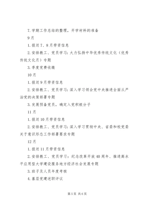 最新学院党政办公室工作计划.docx